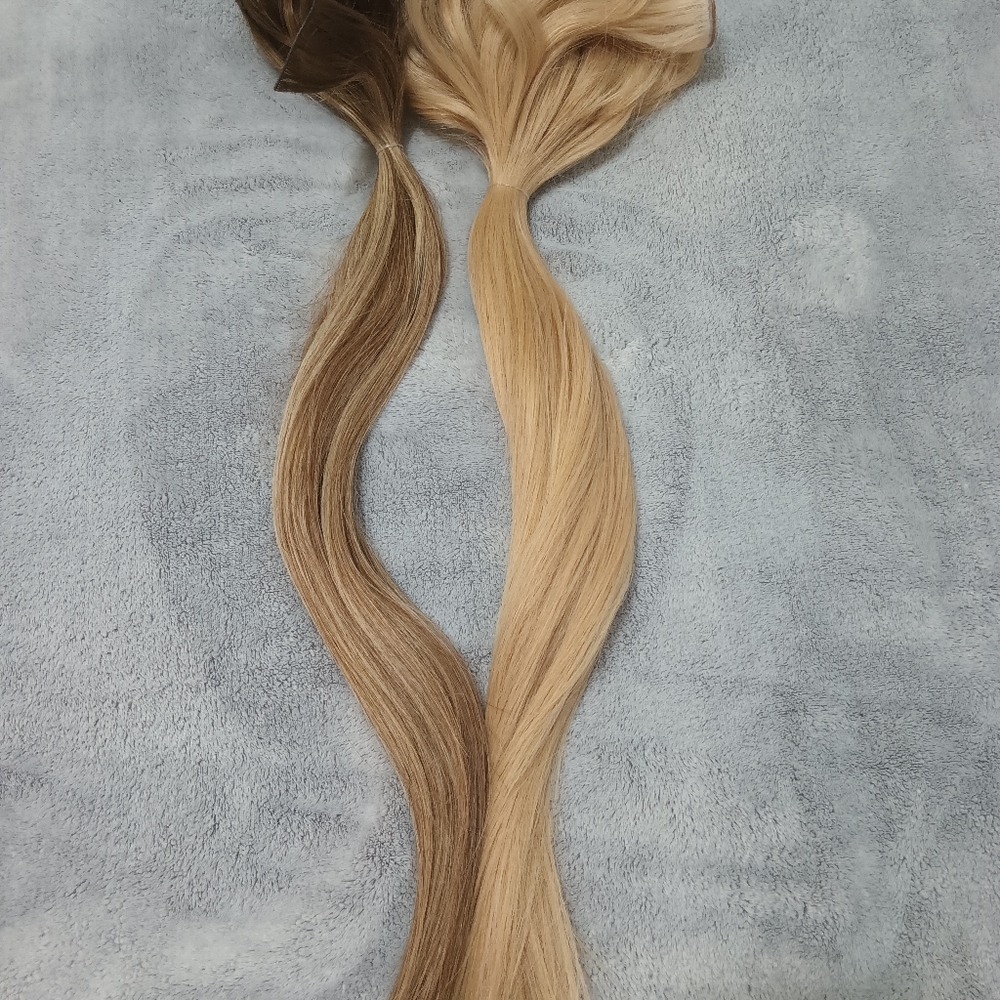 JZ Style J Tied weft extensions Snickerdoodle